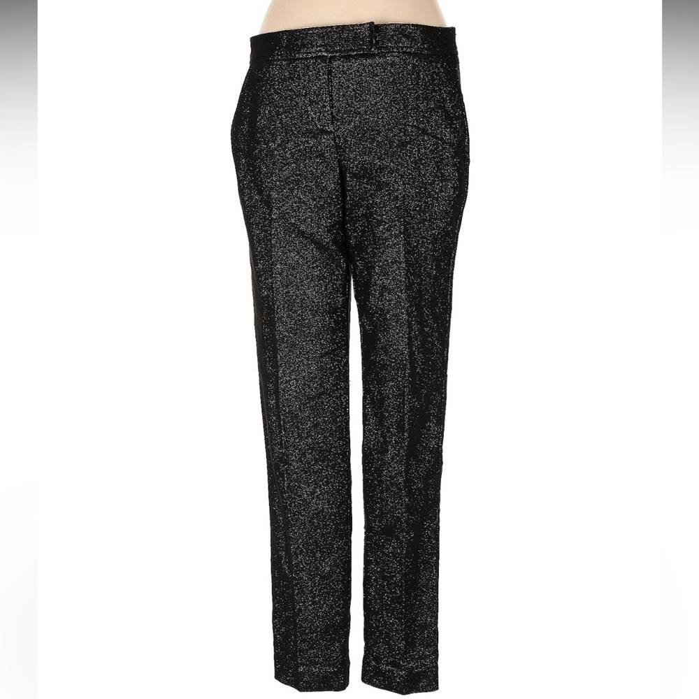 Trina Turk metallic straight leg pant NWT
